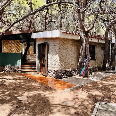 Rustico Porto Pino 30 Mt Dalla Spiaggia Exterior foto